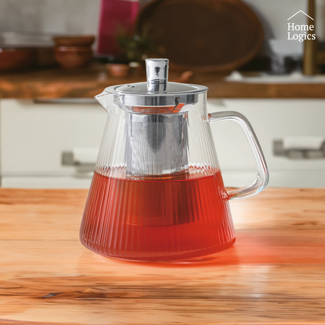 Tetera Vidrio 600 ml Home Logics 1 un