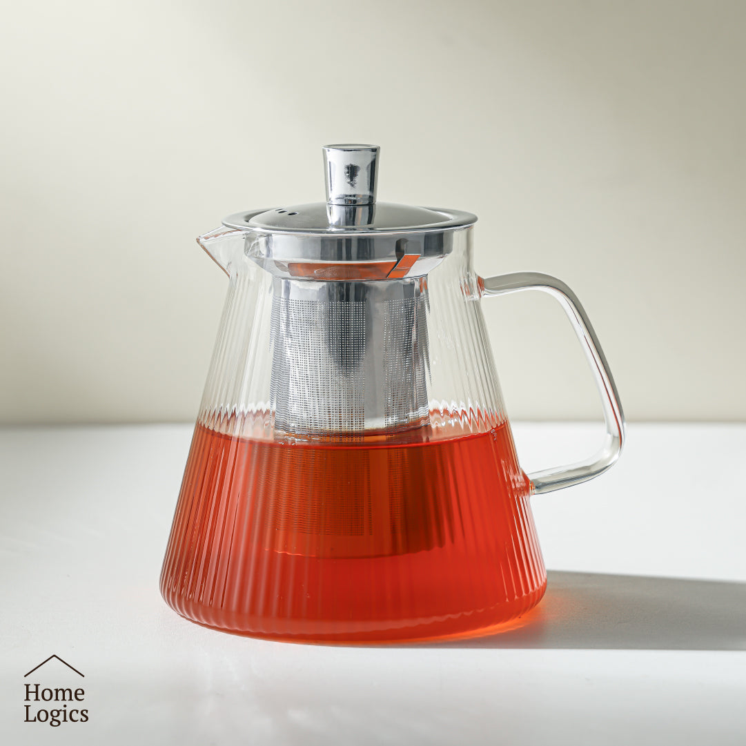 Tetera Vidrio 600 ml Home Logics 1 un