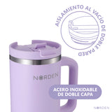 Botella Térmica Tumbler Leak-Proof Violet Mist 1200 ml Norden 1 un