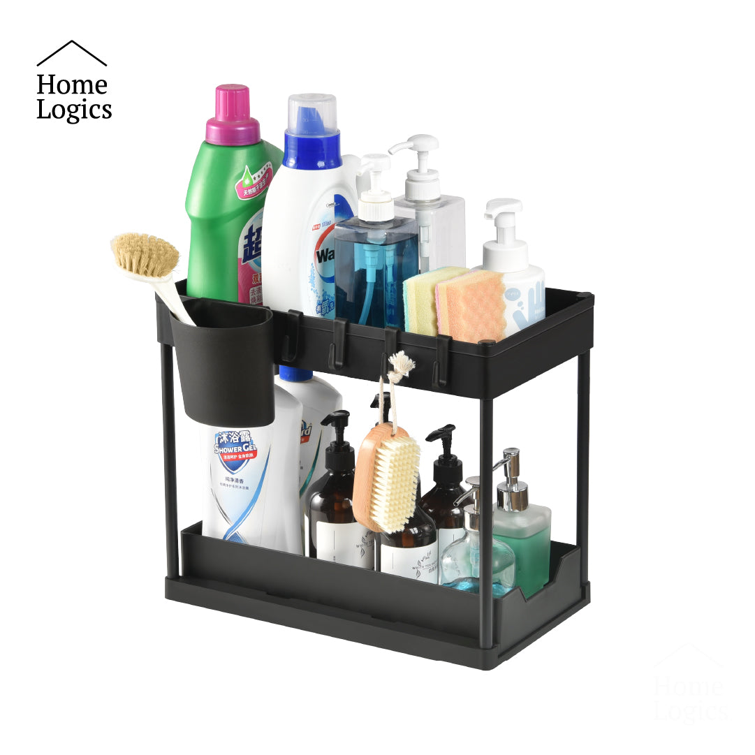 Organizador Bajo Lavaplatos 2 Niveles Home Logics 1 un