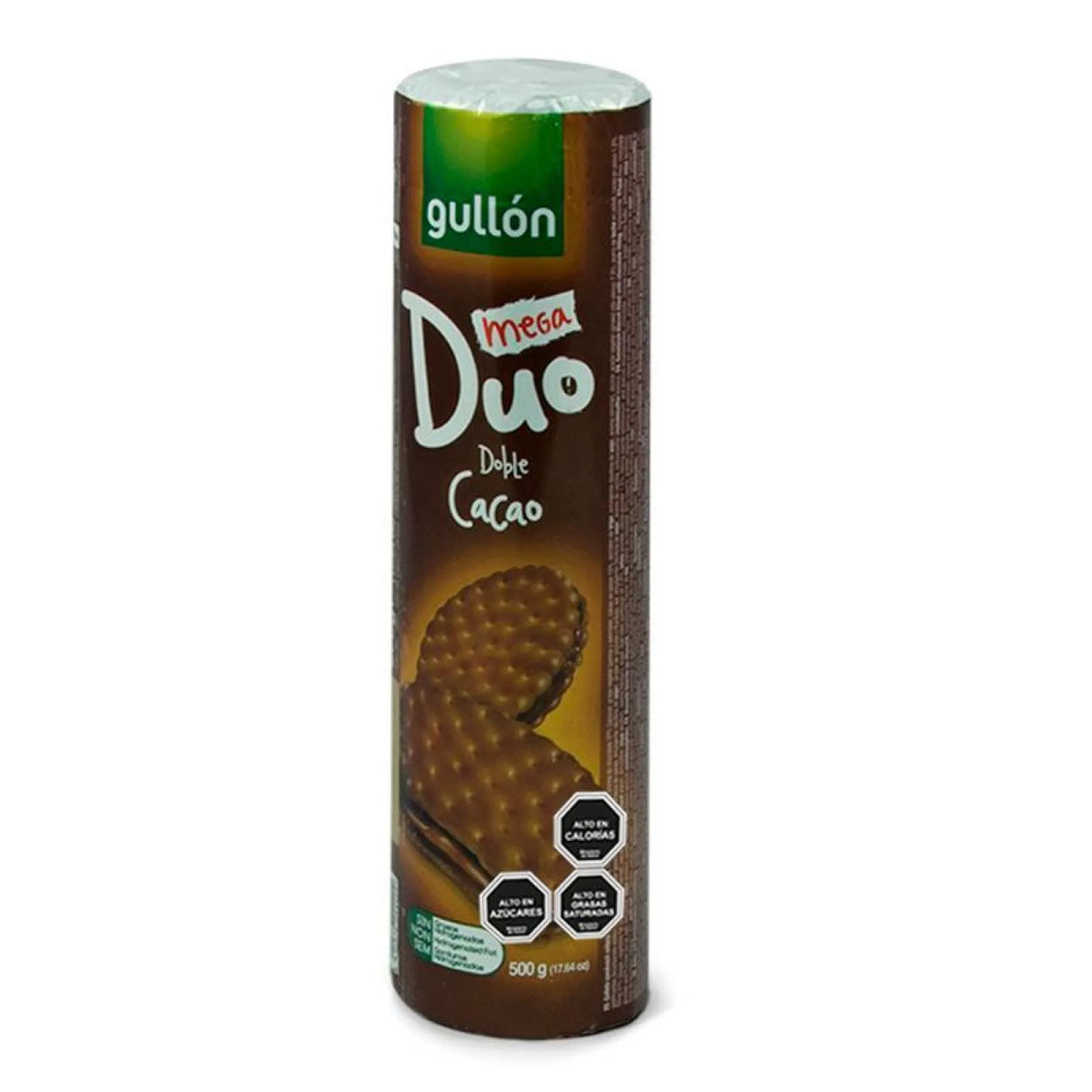 Galletas Sandwich Mega Duo Doble Chocolate Gullón 500 g