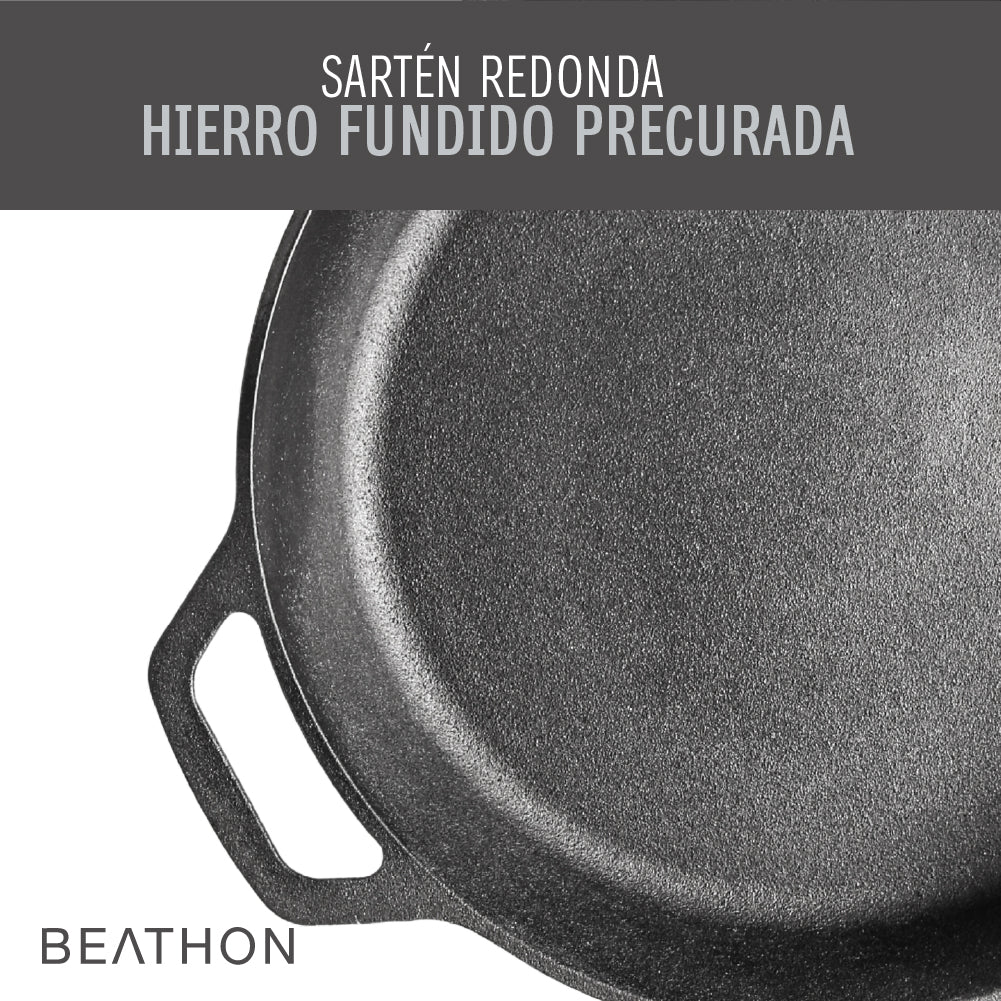 Sarten Curada Hierro Forjado 26 cm Beathon 1 un